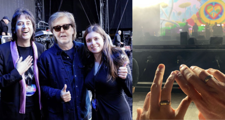 “Fuimos muy afortunados”: Paul McCartney “bendijo” a pareja chilena para casarse antes de su concierto