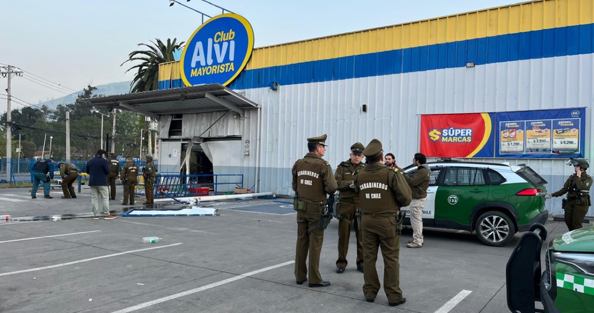 PDI confirma robo de $100 millones desde cajero automático en Renca: otra vez no había tinta