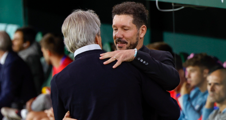 Manuel Pellegrini eufórico con el partidazo del Betis y la victoria ante Simeone.