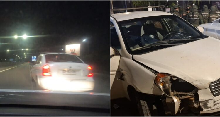 Persecución tras portonazo termina con balacera entre ladrones y Carabineros en Renca