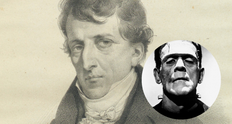 Retrato de Giovanni Aldini, el científico que inspiró la novela de Frankenstein