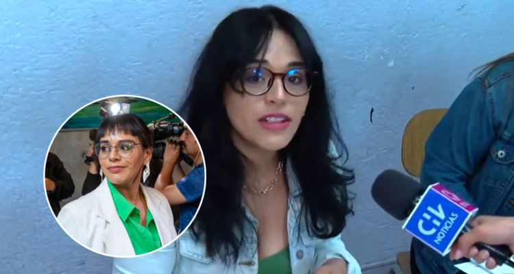 Karina Oliva como vocal de mesa