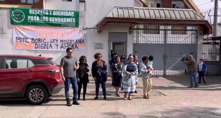 Visitas a presos mapuche en cárcel de Temuco