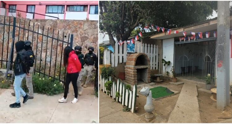 Prisión preventiva para dos de los seis detenidos por vender y almacenar droga en mausoleo narco en Valparaíso