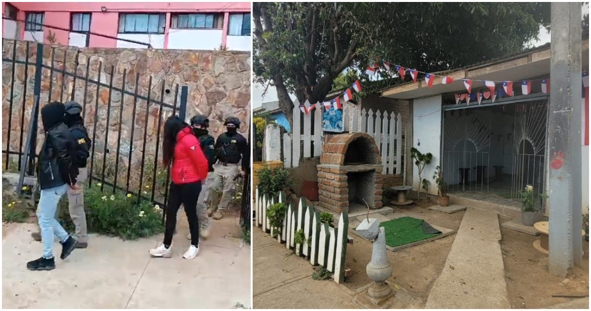 Prisión preventiva para dos de los seis detenidos por vender y almacenar droga en mausoleo narco en Valparaíso