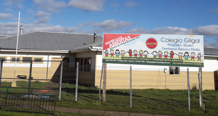 Colegio Gilgal Osorno fachada