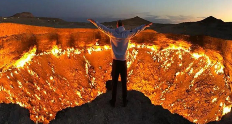 Puerta al Infierno de Turkmenistán