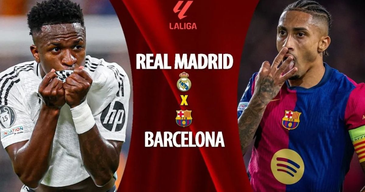 Dónde, cómo y cuándo ver en vivo por TV o streaming el clásico partido entre el Real Madrid vs Barcelona por LaLiga de España.
