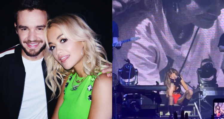 Rita Ora junto a Liam Payne en referencia a su muerte