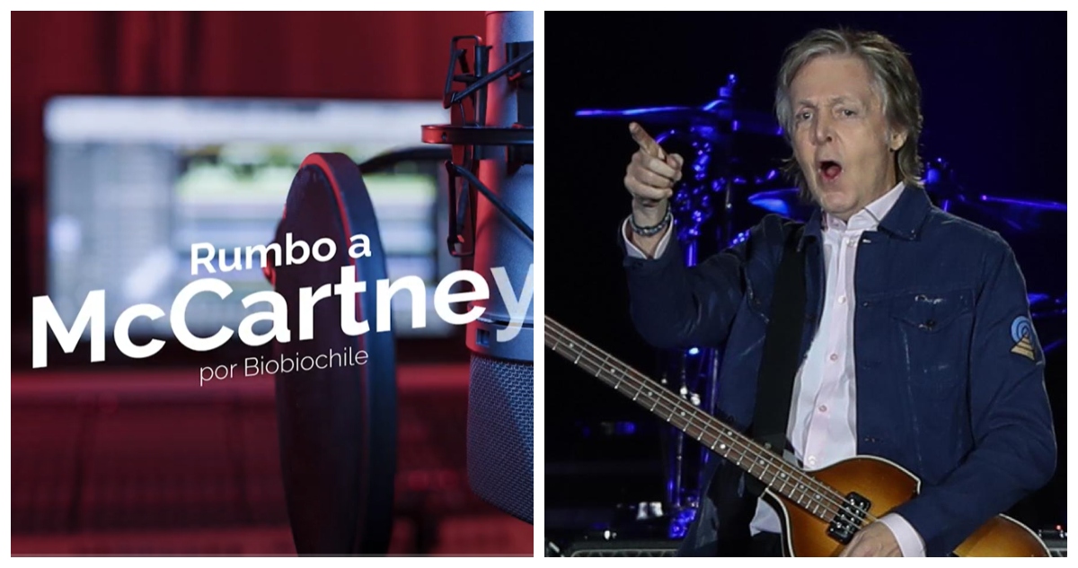 “Rumbo a McCartney”: Un pódcast de BioBioChile sobre el regreso del legendario ex Beatle