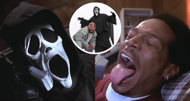 Capturas de la cinta Scary Movie con la recordada escena “wazup” en referencia a retorno de la película tras 18 años