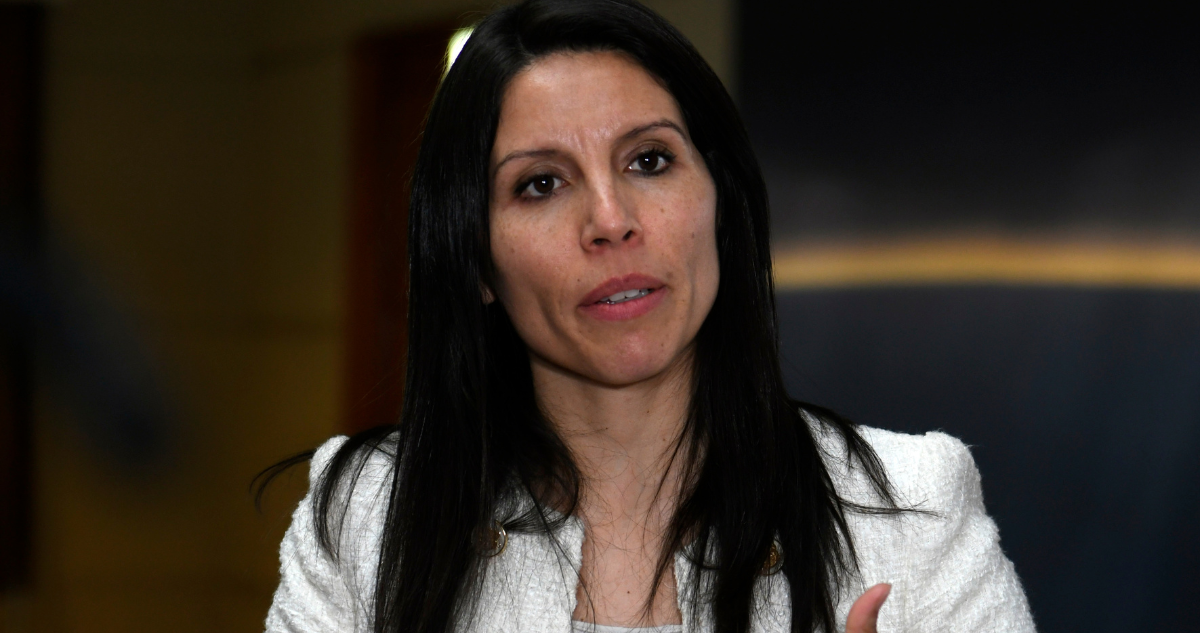 Imagen de la senadora María José Gatica por posibles sanciones de RN