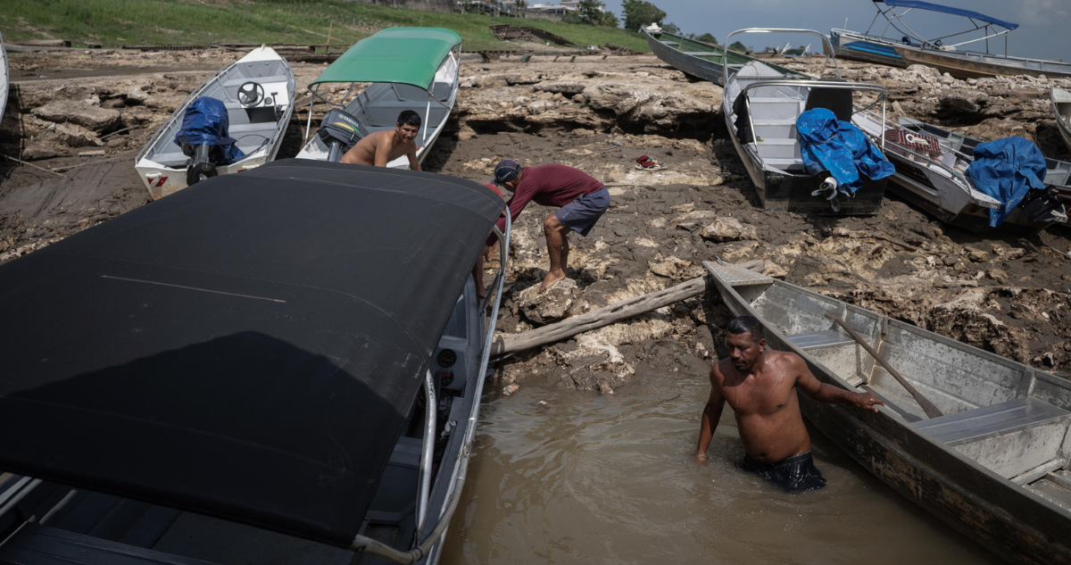 Uno de los mayores afluentes del Amazonas registra mínimo histórico por segundo año consecutivo