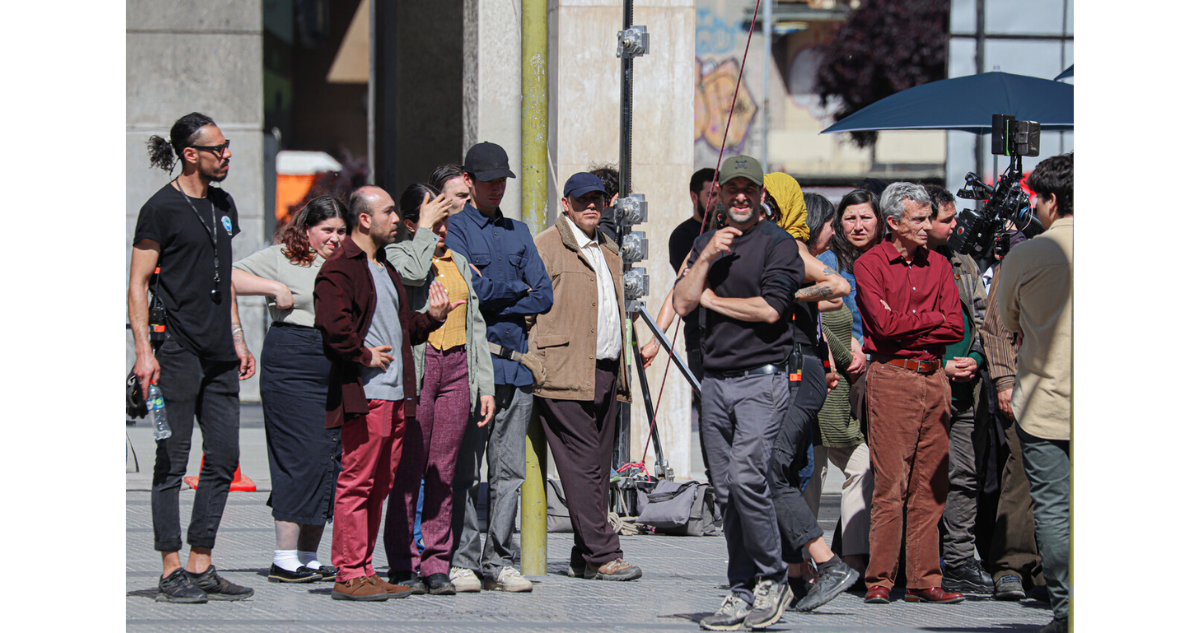 Fotografías del rodaje de la serie de Jorge Matute Johns en Concepción