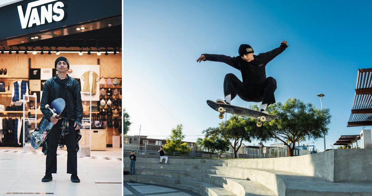 El skater penquista Jorge ‘Duende’ Salgado: más de 20 años en la patineta
