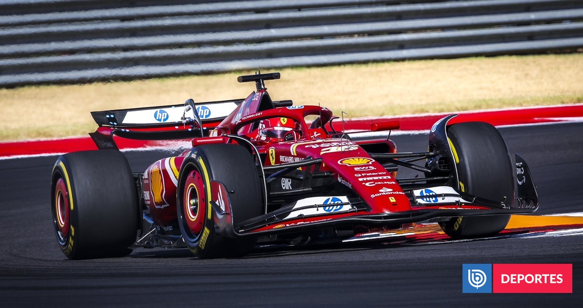 Fórmula 1: Ferrari dominó y Leclerc ganó el GP de Estados Unidos