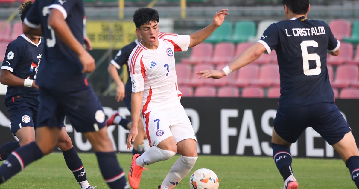 Chile venció a Paraguay en el Sudamericano Sub 15.