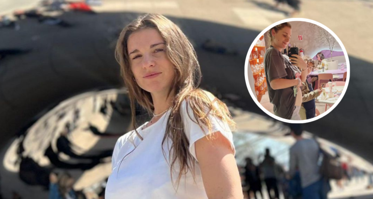 Tanza Varela en fotografías compartidas en su cuenta de instagram en referencia a intervención