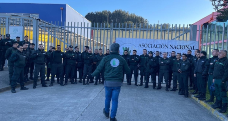 Movilización gendarmes valdivia