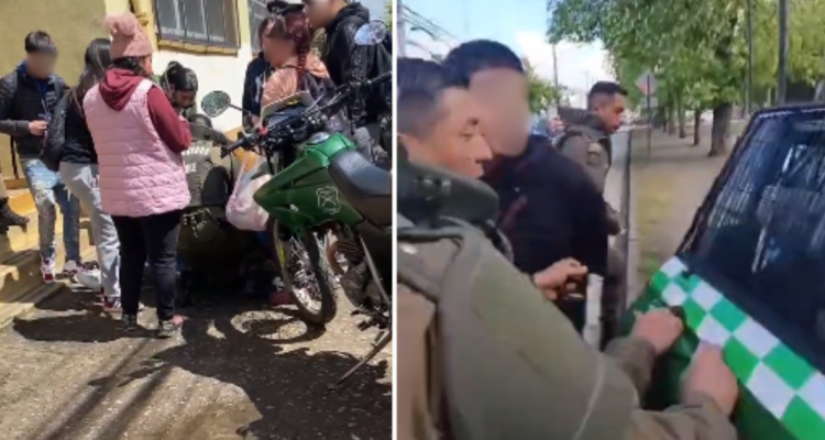 Riña en liceo de Temuco