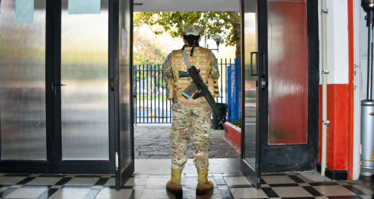 Fuerzas armadas elecciones La Araucanía