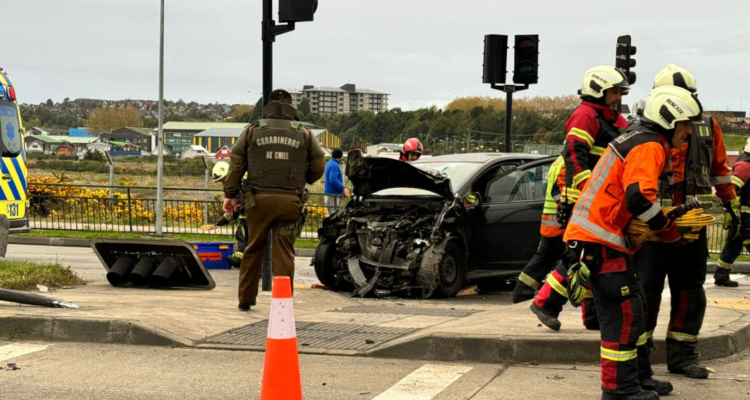 Conductor muere en Puerto Montt