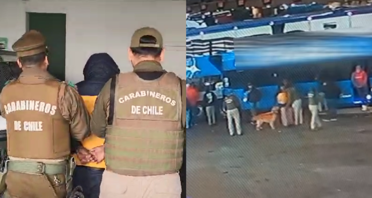 En prisión preventiva quedan extranjeros sorprendidos transportando cocaína en el terminal San Borja