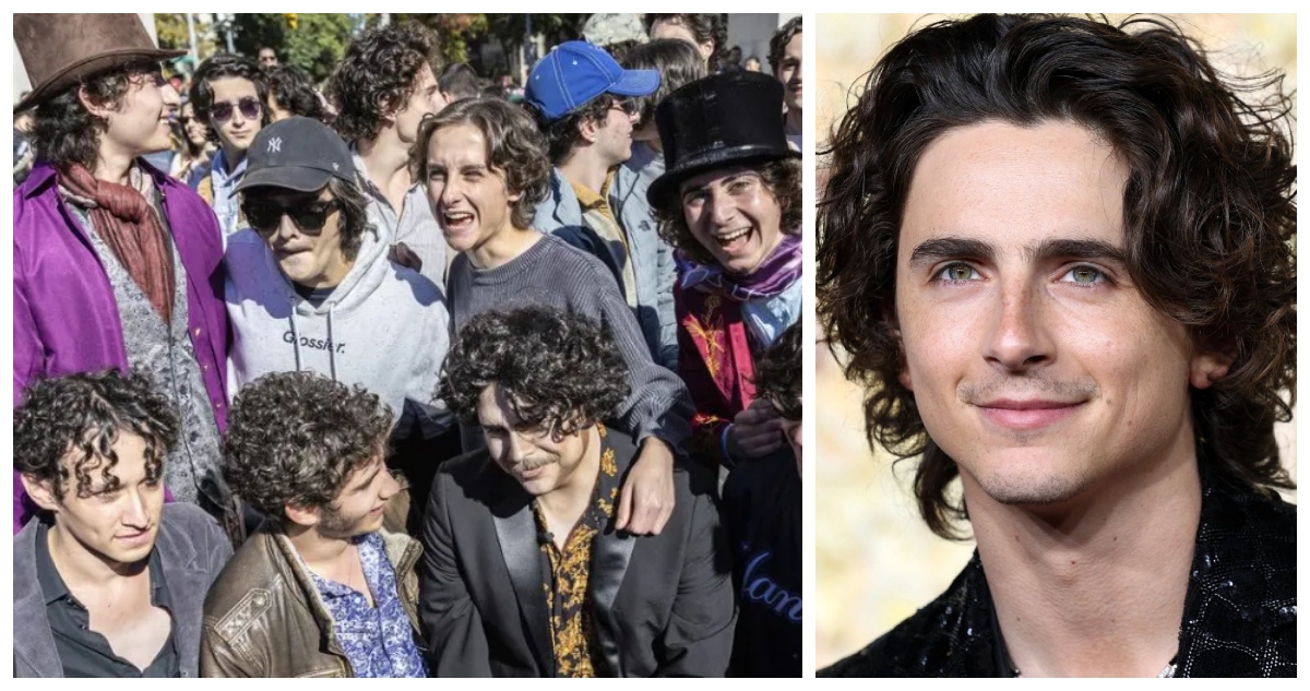 Timothée Chalamet llegó a su propio concurso de dobles: evento terminó con cuatro detenidos