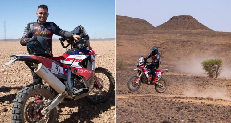 Nuevo equipo, grandes desafíos: Tomás de Gavardo cumplió en Marruecos y busca brillar en el Dakar 2025