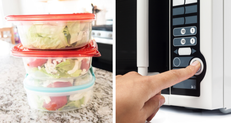 Los envases de plástico que nunca deberías meter al microondas (y los que sí)