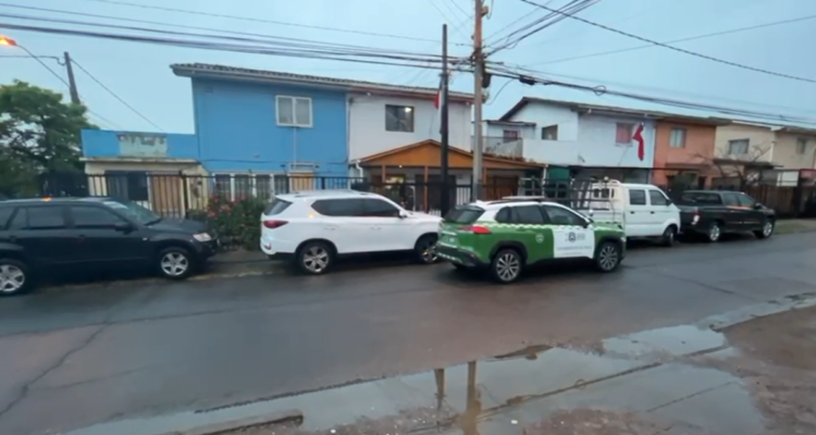 Violento turbazo en Pedro Aguirre Cerda: delincuentes amarraron a dos niños para robar $20 millones