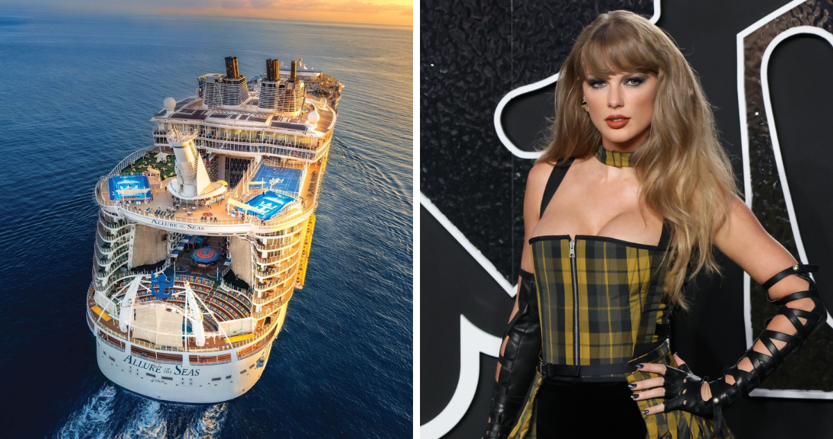 Una mujer cayó por la borda en un crucero temático de Taylor Swift y autoridades aún no logran encontrarla.