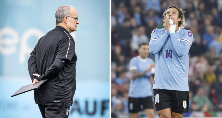 Marcelo Bielsa ahora fue atacado por el volante uruguayo Agustín Canobbio.