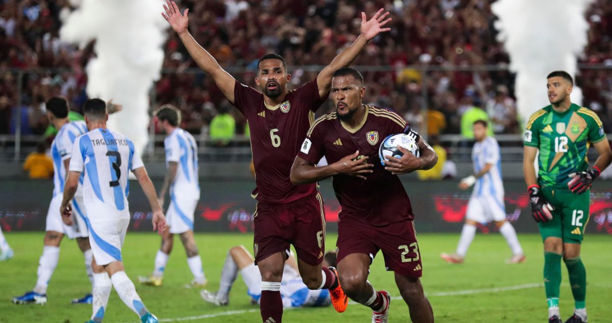 Venezuela y Argentina igualaron en Maturín por las Eliminatorias