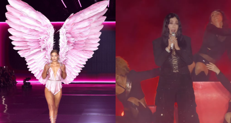 Gigi Hadid y Cher en el Victoria’s Secret Fashion Show