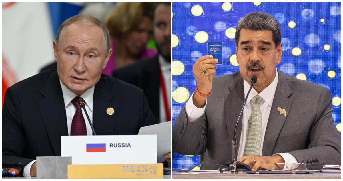 Vladimir Putin y Nicolás Maduro