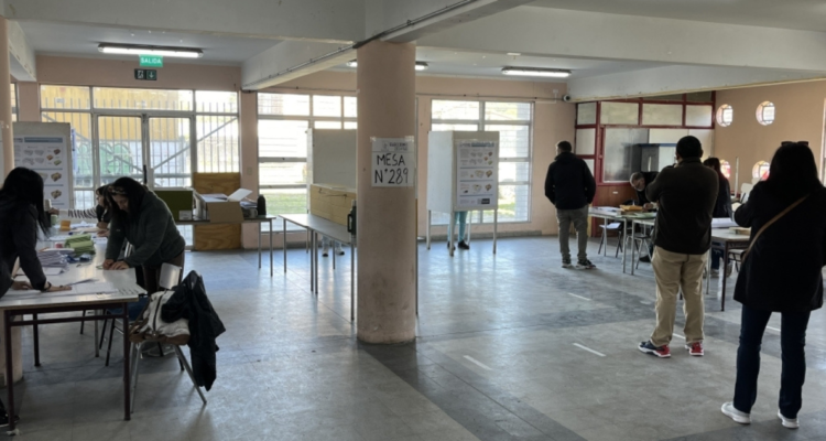 Local de votación en el Gran Concepción