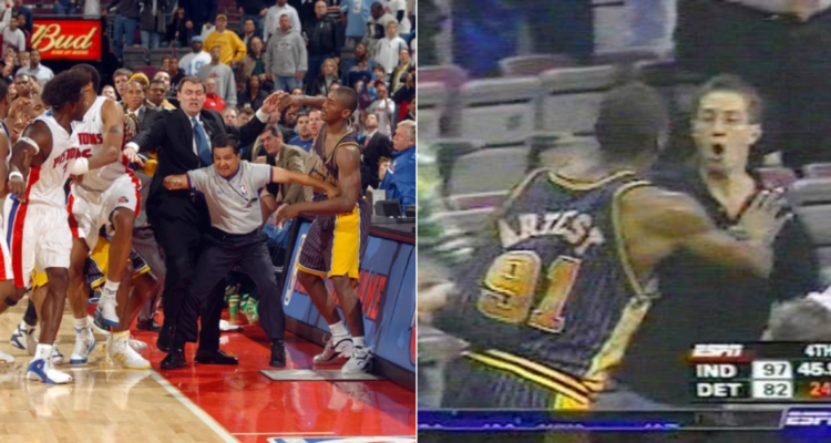 A 20 años de la peor pelea en la historia de la NBA.