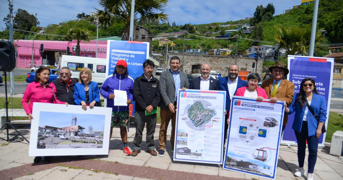 Proyecto de teleférico para Talcahuano se concretaría en cinco años y conectaría el centro con cerros