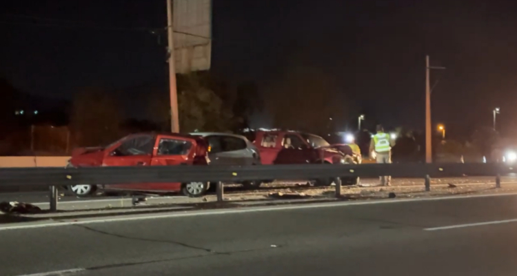 Colisión múltiple en la Ruta 68 deja un niño en riesgo vital: un conductor ebrio fue detenido