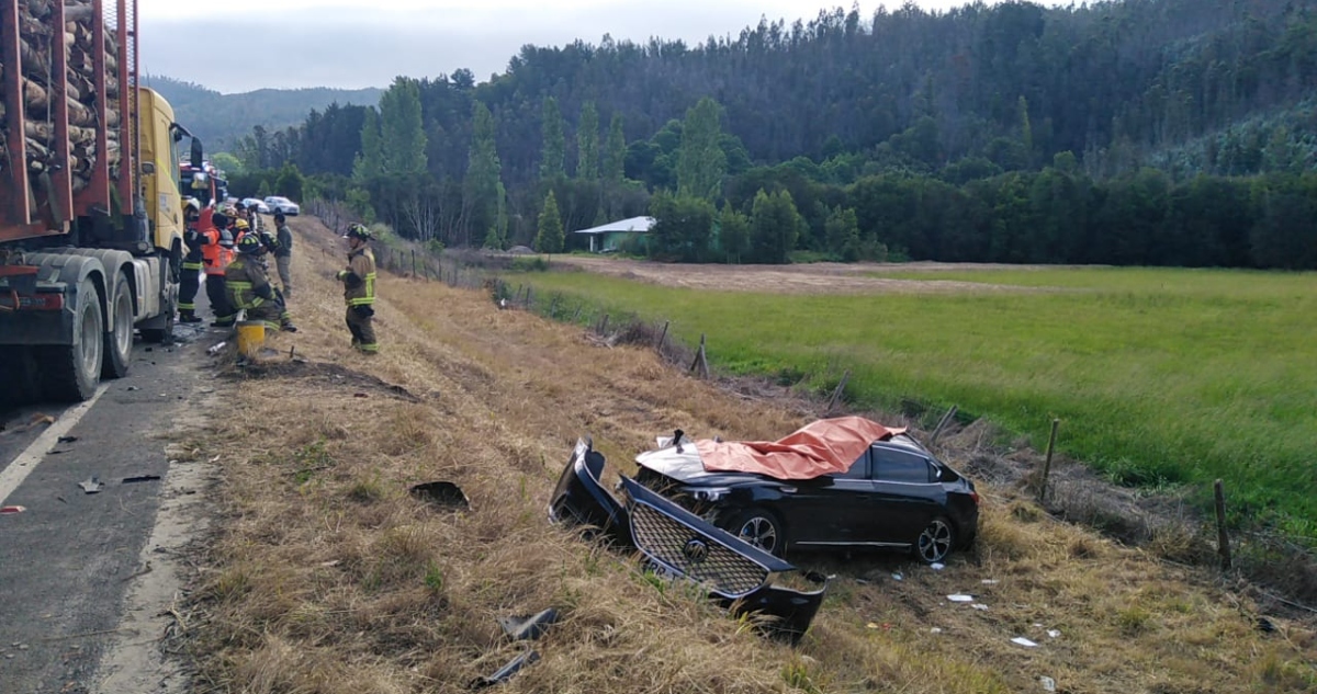 Fatal accidente de tránsito en Coronel