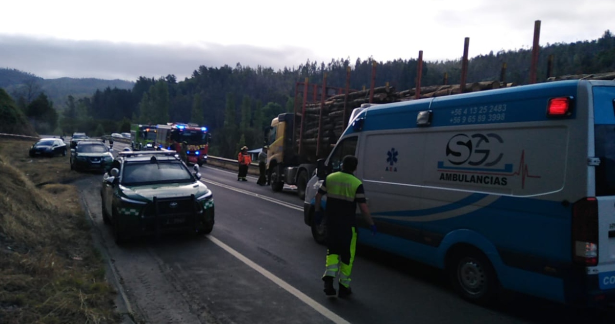 Fatal accidente de tránsito en Coronel