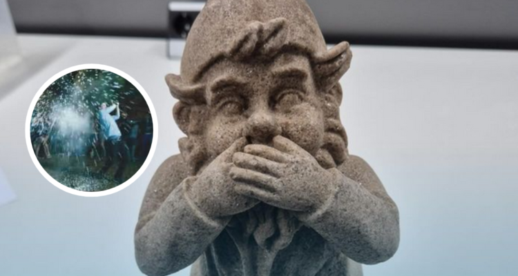 ¿Al estilo Proyecto X? Policías encuentran un gnomo de jardín hecho de éxtasis en Países Bajos
