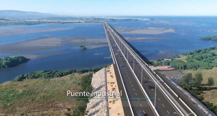 Puente Industrial presenta 78% de avance y proyectan entrega para primer semestre de 2025
