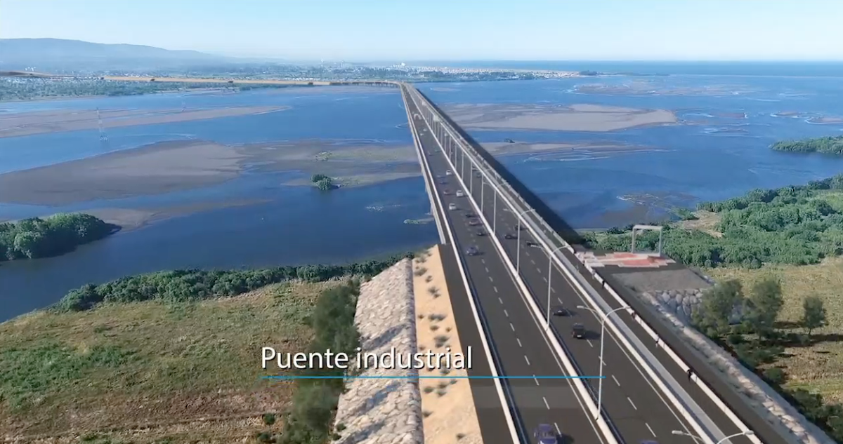 Puente Industrial presenta 78% de avance y proyectan entrega para primer semestre de 2025