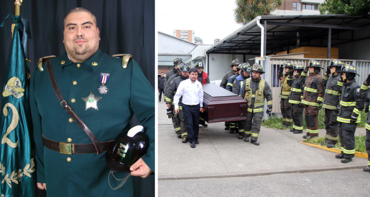 Bomberos de Temuco decreta tres días de duelo tras muerte de voluntario mientras cumplía guardia