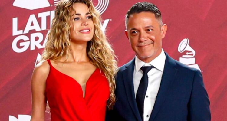 Candela Márquez y Alejandro Sanz en los Premios Latin Grammy de 2024.