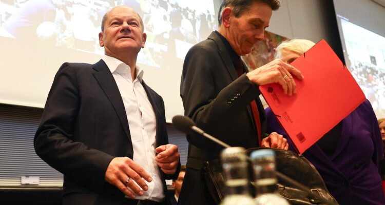 El canciller Olaf Scholz