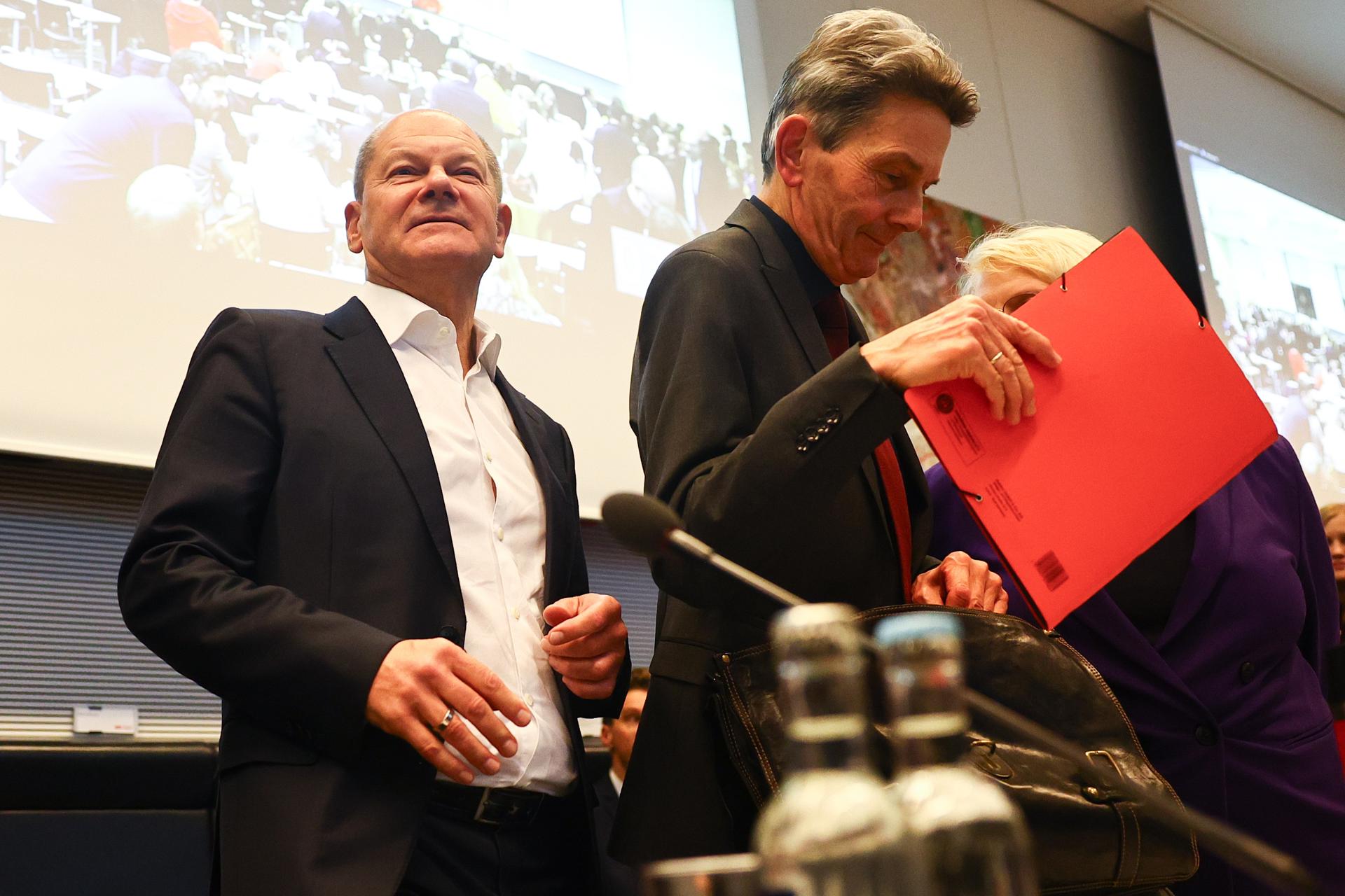 El canciller Olaf Scholz