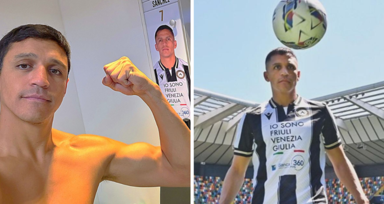Alexis regresa a las prácticas con balón e ilusiona con una pronta vuelta a las canchas con Udinese
